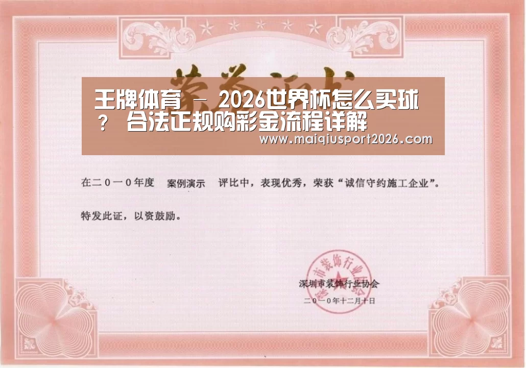 荣誉证书二
